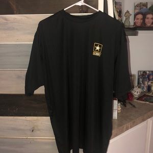 Xlarge Army Black Shirt